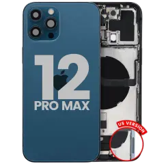 Back Housing  (US Version) (Used OEM Pull: Grade B) (Pacific Blue)