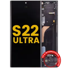 OLED Assembly With Frame 5G (US & International Version) (Refurbished) (Phantom Black)