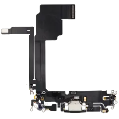 Charging Port Flex Cable (Used OEM Pull) (Black Titanium)
