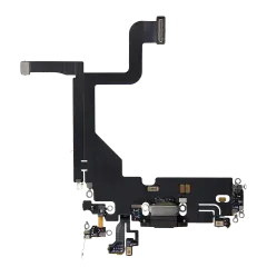 Charging Port Flex Cable (Used OEM Pull) (Graphite)
