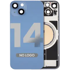 Back Glass w/ MagSafe Magnet (Aftermarket) (Blue)