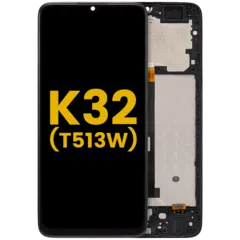 LCD Assembly With Frame K32 5G (T513W)(Refurbished) (All Colors)