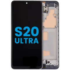 LCD Assembly With Frame (Without FingerPrint Sensor) 5G (Aftermarket: Incell) (Cosmic Gray)